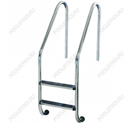 Лестница Flexinox STANDARD 2 ст AISI-304, для широкого борта