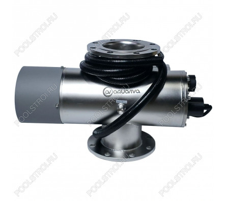 Уф установка AquaViva AVMUV 200 , до 200м3, DN200, 2*2КВтАвтоочист, UV дат. , t дат.,сенс.дисп