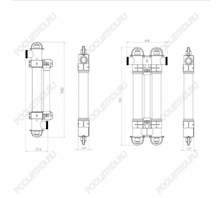 Ультрафиолетовая установка Elecro Steriliser UV-C E-PP-55